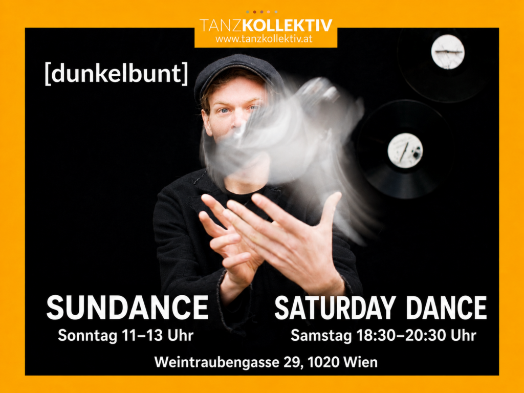 Ecstatic Dance Wien mit Dunkelbunt mehrmals monatlich beim Tanzkollektiv