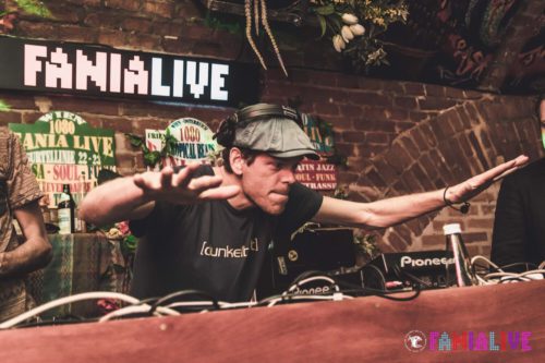 Ulf Lindemann aka DJ [dunkelbunt] @ Fanialive, Foto © Cobas Photography